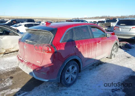 2017 Kia Niro Fe из США, поврежденный, VIN KNDCB3LC0H5059904